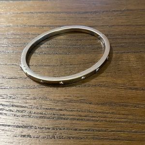 Silver Fossil Bangle